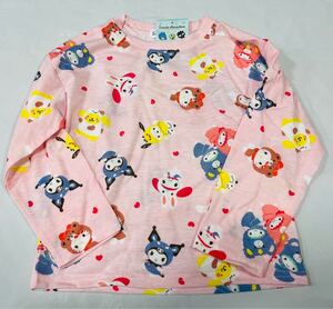 ◎★7639*激安sale!!新品 こども服/ベビー服 　長袖Tシャツsize100　1枚★サンリオ.CHARACTER/マイメロ/キティ/シナモンロール