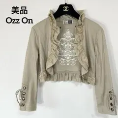 48美品　Ozz On パンク　フリル　ジャケット