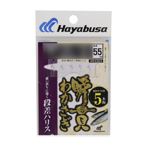 ハヤブサ C263 瞬貫わかさぎ 秋田キツネ 段差ハリス5本 針1号 ハリス0.2号(haya-185628)[M便 1/30]