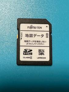 ◆イクリプス FUJITSU TEN AVN-G04 地図データ SDカード◆102805t