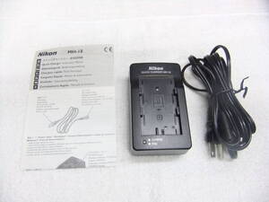 Nikon ニコン QUICK CHARGER MH-18 クイックチャージャー 使用説明書付 送料390円