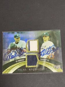 2005 Upper Deck MLB Artifacts DUAL signature Derek Jeter Khalil Greene autograph デレク　ジーター　グリーン　サイン　10枚限定auto