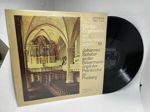 [X-619]BACH/Bachs Orgelwerke auf Silbermann-orgeln 19-Johannes Schafer/ETERNA:8 26 270/ クラシック　LP