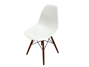 【引取限定】 Herman Miller DSW.BKOUZFE8 Eames Side Shell Chair イームズチェア ウォールナットモデル ハーマンミラー 美品 直O8827071