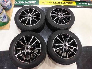 ☆スタッドレスタイヤ付き【BADX AMD】 軽自動車用！中古！４本セット！2612