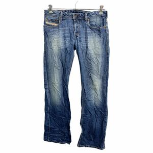 DIESEL デニムパンツ W32 ディーゼル ボタンフライ ZATINY インディゴ 古着卸 アメリカ仕入 2402-162