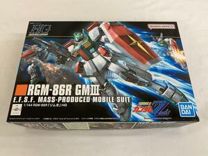 【1円～】【未開封】HGUC 機動戦士ガンダムZZ RGM-86R ジムIII 1/144スケール プラモデル