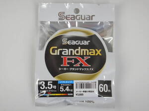 新品◆送料無料★クレハ★シーガー　グランドマックスFX★3.5号 60m 定価の44％OFF ★定価\3960円（税込）フロロカーボンライン100％　FX