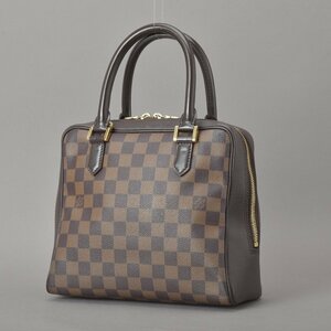 美品 ルイヴィトン ブレラ ハンドバッグ トートバッグ N51150 ダミエ レザー ブラウン 手提げ 自立 LOUIS VUITTON 鞄 Md.h/g.a