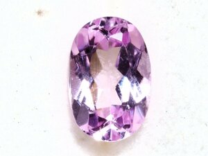 天然インペリアルトパーズ（ピンク） ルース 0.596 ct、ソーティング付き、ケース入り