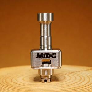 ■Unkwn ≠｜Midg RBA - SS [Authentic] 中古・極美品 Vape MTL RDL DL Boro Tank Proro BB Billet Box AIO ハイエンド 電子タバコ