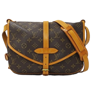 ルイ ヴィトン LOUIS VUITTON バッグ モノグラム レディース ブランド ショルダーバッグ ソミュール 30 M42256 ブラウン 大容量 斜め掛け