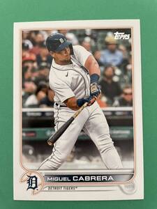 TOPPS MLB 2022 SERIES 1 #194 Miguel Cabrera ミゲル・カブレラ Detroit Tigers デトロイト・タイガース