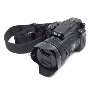 【中古/ジャンク品】 ニコン Nikon COOLPIX P1000 クールピクス コンパクトデジタルカメラ ブラック 黒 撮影 超望遠ズーム 動作未確認
