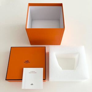 エルメス HERMES ボックス 空箱 空き箱 オレンジボックス　食器　ブルーダイユール　小物　インテリア　クリスマス　ディスプレイ