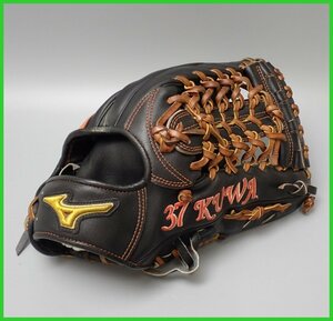 ☆1円 MIZUNO/ミズノ 横浜DeNAベイスターズ 桑原将志 硬式グローブ/外野手用/保管袋付き/実使用品/野球&2017200009