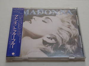 ★シール帯★マドンナ★トゥルー・ブルー★MADONNA★TRUE BLUE★旧規格盤★32XD-449★税抜表記無し 3200円★