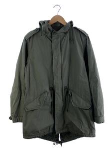 ALPHA INDUSTRIES◆モッズコート/S/コットン/カーキ/124-15-0002/ライナー付き