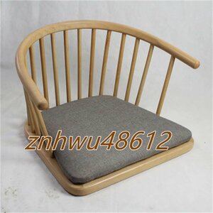 畳椅子 畳椅子ソリッドウッドベイウィンドウチェア脚のレスチェアシート