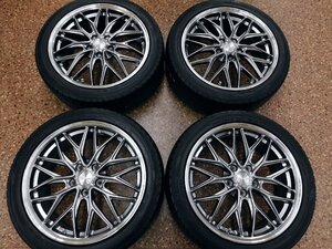 ★ WORK ワーク シュヴァート クヴェル 訳アリ未使用品 18インチ 7J+55 5H 114.3 225/45R18 4本 インプレッサ レヴォーグ ステップワゴン