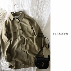 超美品☆ユナイテッドアローズ UNITED ARROWS☆2ポケットシャツ☆N-H 5122