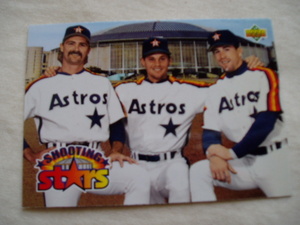 DOUG DRABEK＆CRAIG BIGGIO＆JEFF BAGWELL◆UPPER DECK 1993 ヒューストンアストロズ クレイグビジオ ジェフバグウェル