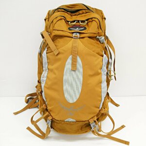 ○ OSPREY バックパック atmos 35 リュック キャメル ブラウン系 登山 リュックサック アトモス35 オスプレイ ザック アウトドア