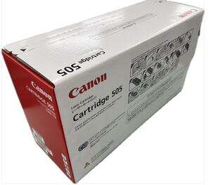 Canon トナーカートリッジ　505 純正品　未開封品