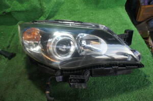 Ｄ370　インプレッサ GRF】★ 右 HID キセノン ヘッドライト　打刻 2Ｔ　インナーブラック