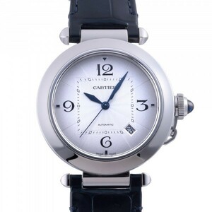 カルティエ Cartier パシャ ドゥ ウォッチ WSPA0010 シルバー文字盤 中古 腕時計 メンズ