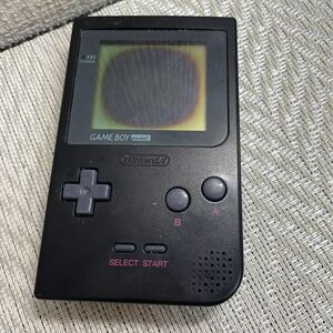 ジャンク品/ ゲームボーイポケット GAMEBOY pocket/ ブラック Nintendo 任天堂 ニンテンドー/