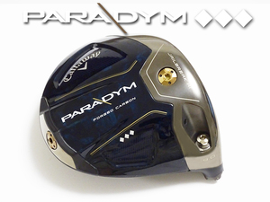 【新品】PGAツアー支給品 Callaway PARADYM ◆◆◆ Triple Diamond 9.0度 TCFxxxシリアル ドライバー ヘッド HC付属 プロトタイプ 本物保証