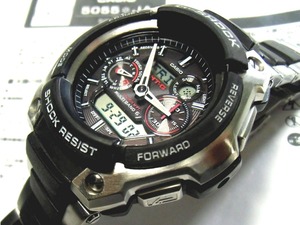 【希少★超美品★腕周18.2cm】★カシオ G-SHOCK 電波ソーラー時計時計 MT-G MTG-1500-1AJF 定価58,320円　メンズ