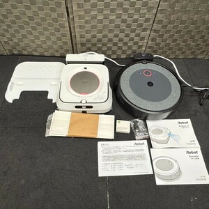 X917-C8-831 iRobot アイロボット 2点まとめ ルンバ Roomba i3/ブラーバジェット Braava jet m6 床拭き ロボット 掃除機 説明書付 通電OK⑨