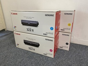 F26231B2514）新品 Canon キャノン 純正品 トナーカートリッジ322II 4本セット