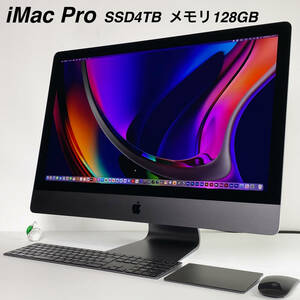 プロ仕様 ◆ 美品 iMac Pro / Radeon Pro Vega 64 Intel Xeon W 18コア / メモリ128GB / SSD4TB / Windows11Pro 