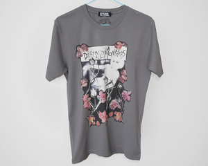 新品 日本製 Hysteric Glamour ナイアガラ コラボ 半袖Tシャツ Mサイズ38イラストSモンスター36ゴーストCRAMPS花ヒステリックスhysterics