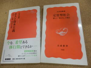 岩波新書2点;広井良典「ポスト資本主義」「定常型社会」