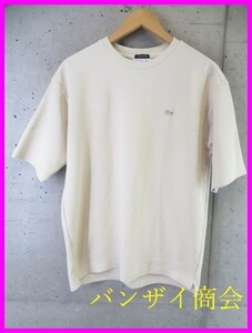 【送料300円可】7001b4◆良品です◆吸汗速乾◆LACOSTE ラコステ 半袖サーマルシャツ 3/カットソー/Tシャツ/ポロシャツ/ジャケット/ブルゾン