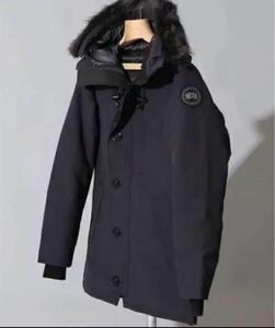 【クリーニング済】EDIFICE別注 カナダグース シャトー ブラックラベル CANADA GOOSE CHATEAU ダウンジャケット ブラック 黒 S