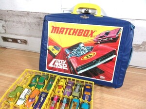 2H1-2「MATCHBOX マッチボックス 1960年代～1970年代 13台＋他 4台」ジャンク ミニカー 当時物 ケース入り 現状 ヴィンテージ