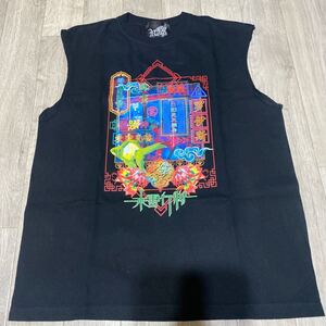 送料無料 古着ノースリーブTシャツ【ROYZ SPRING ONEMAN TOUR 未雷行脚　Tシャツ】2023 約、Mサイズ