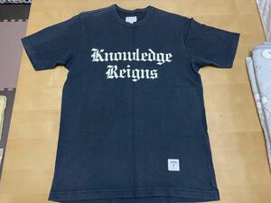 シュプリーム/Supreme 半袖 Tシャツ Knowledge Reigns メンズ Sサイズ ブラック/黒