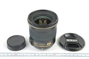 ※ 実写済動作OK Nikon ニコン 単焦点レンズ F AF-S NIKKOR 24mm f1.8 G 前後キャップ付 c0574