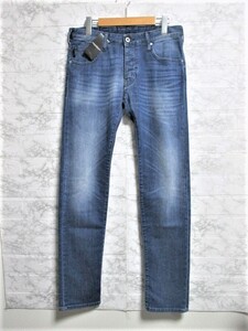 ☆EMPORIO ARMANI エンポリオ アルマーニ イーグルバッチ デニム パンツ ストレッチ ジーンズ/メンズ/30☆新品☆新作モデル