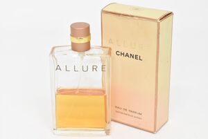 (1017S 0127M18) 1円～ CHANEL シャネル ALLURE アリュール 100ml EDP オードパルファム 香水 箱付