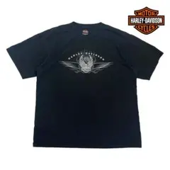 06M104◯ 90s HARLEY-DAVIDSON 半袖 Tシャツ XL