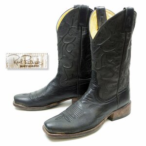 10-1/2A表記　26.5cm相当　Rod Patrick Boots　ラッドパトリックブーツ ウエスタンブーツ　革靴　ブラック/24.10.1/P1628