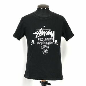 WHIZ LIMITED x STUSSY x mastermind JAPAN★76 LOGO SKULL TEE/半袖Tシャツ【Mens size -M/黒/BLACK】2013 Collection/Tops/Shirts◆BH82