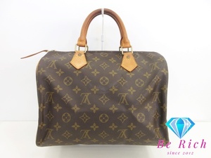 ルイ ヴィトン LOUIS VUITTON スピーディ 30 M41526 ハンドバッグ モノグラム LV ロゴ ボストンバッグ ショルダーバッグ【中古】bk8496